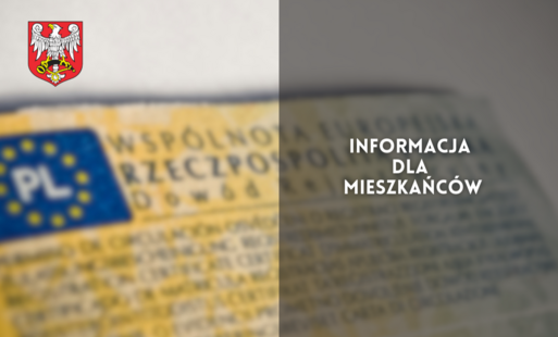 Zdjęcie do Informacja dla mieszkańc&oacute;w 