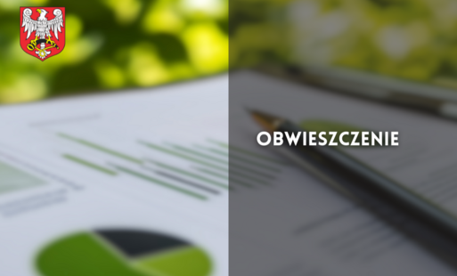Zdjęcie do Obwieszczenie 