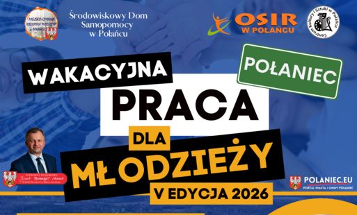 Zdjęcie do Wakacyjna Praca dla Młodzieży 2026 - rekrutacja już jutro!