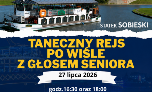 Zdjęcie do Taneczny Rejs Po Wiśle z Głosem Seniora w Krakowie