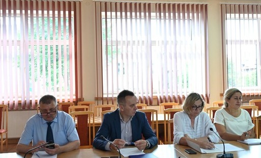 Zdjęcie do Posiedzenie Rady Społecznej staszowskiego szpitala w Starostwie Powiatowym