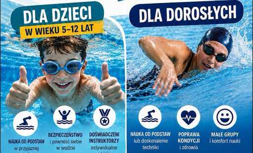 Zdjęcie do Ośrodek Sportu i Rekreacji w Połańcu zaprasza na naukę pływania