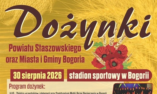 Zdjęcie do Dożynki Powiatu Staszowskiego oraz Miasta i Gminy Bogoria