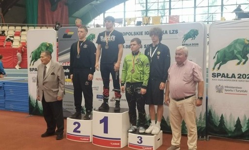 Zdjęcie do Sukces zapaśnik&oacute;w MKS Czarni Połaniec na Og&oacute;lnopolskich Igrzyskach LZS w Spale