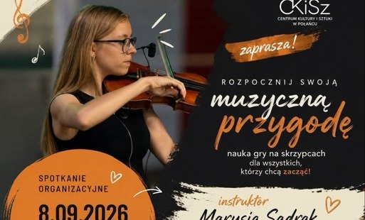 Zdjęcie do Centrum Kultury i Sztuki w Połańcu zaprasza na muzyczną przygodę
