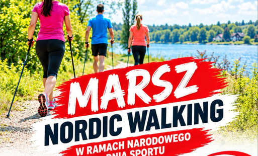 Zdjęcie do Rusza Narodowy Dzień Sportu w Połańcu! Dołącz do nas w Marszu Nordic Walking