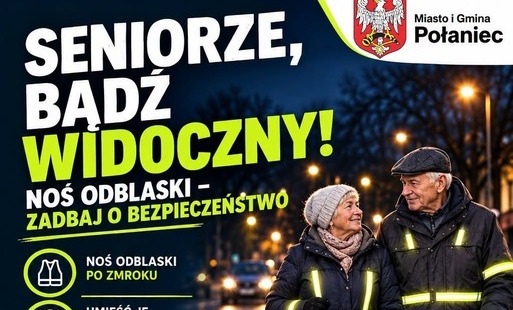 Zdjęcie do Seniorze, bądź widoczny - bądź bezpieczny!