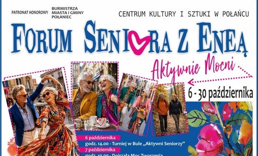 Zdjęcie do Forum Seniora z ENEA &ndash; &bdquo;AKTYWNIE MOCNI&rdquo;
