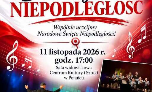 Zdjęcie do Wsp&oacute;lnie uczcijmy Narodowe Święto Niepodległości! Zapraszamy na koncert