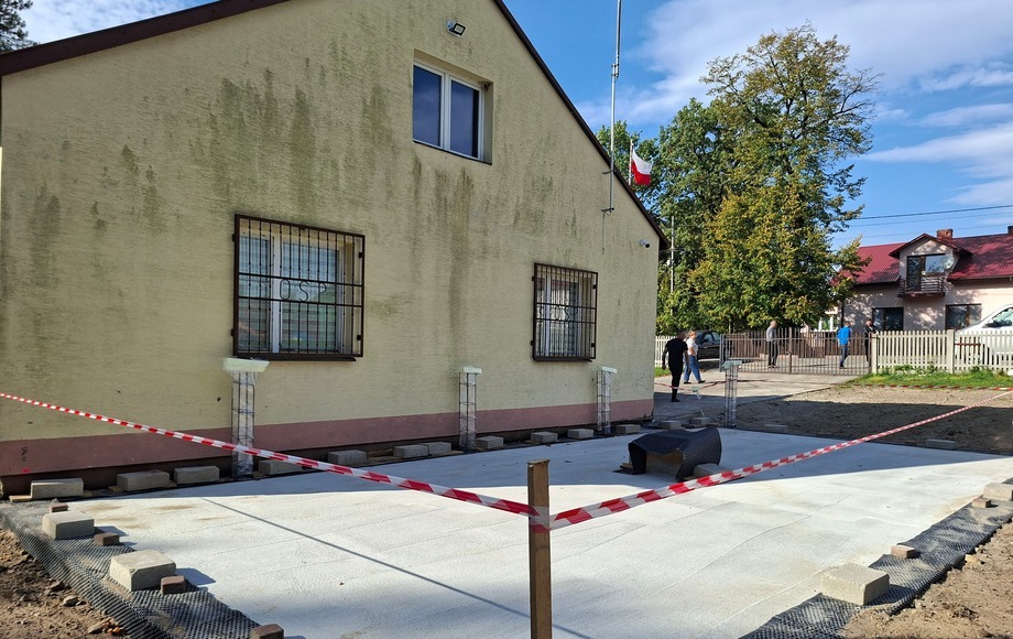 Odbiór pierwszego etapu rozbudowy budynku OSP w Zdzieciach Starych