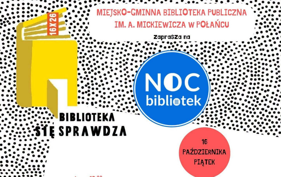 Noc Bibliotek w Połańcu i Ruszczy